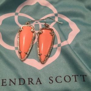 Coral Kendra Scott Sky Earrings